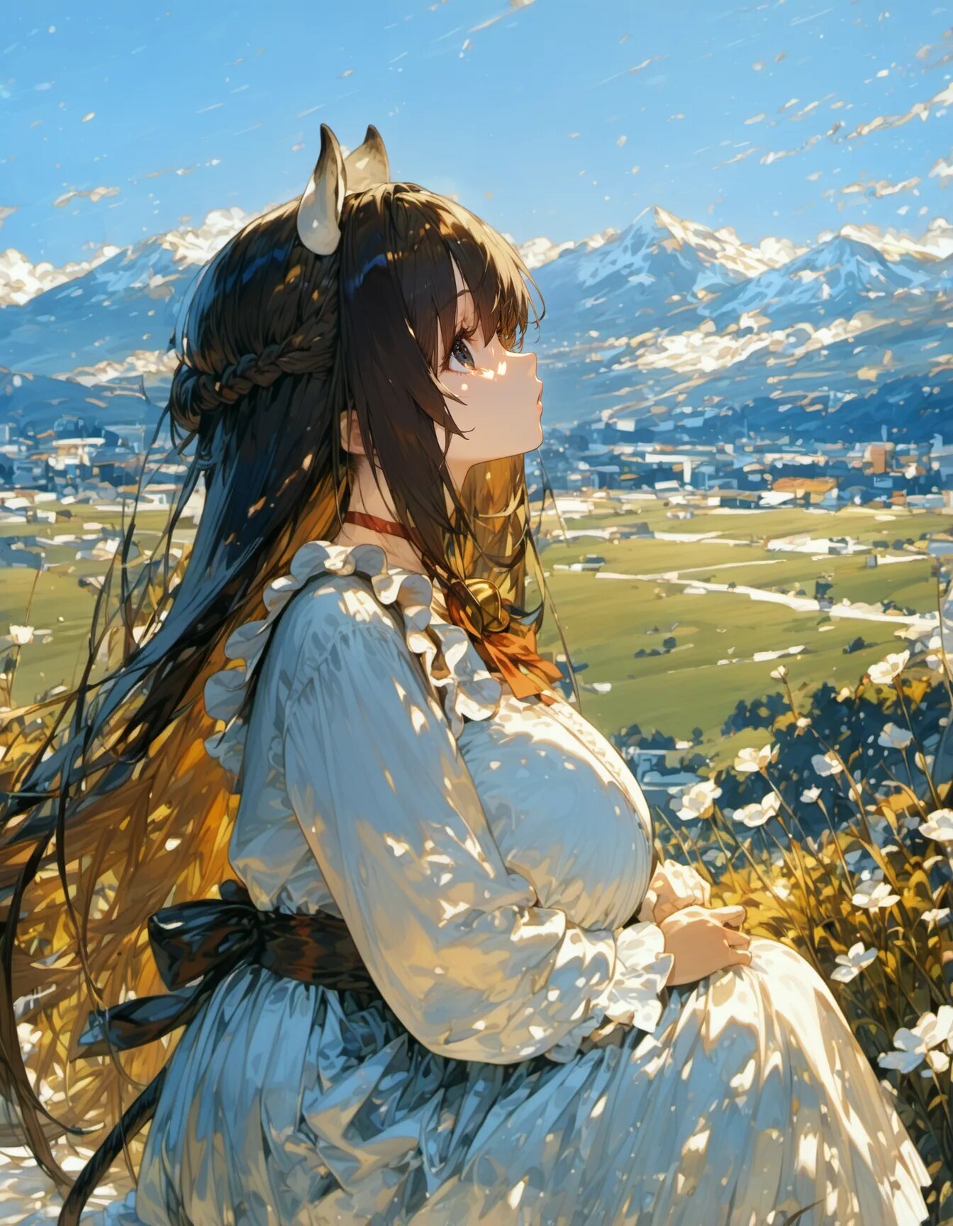 Beyond the Snow Peaks