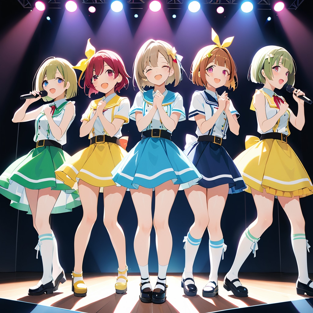 アイドルのライブコンサート | の人気AIイラスト・グラビア