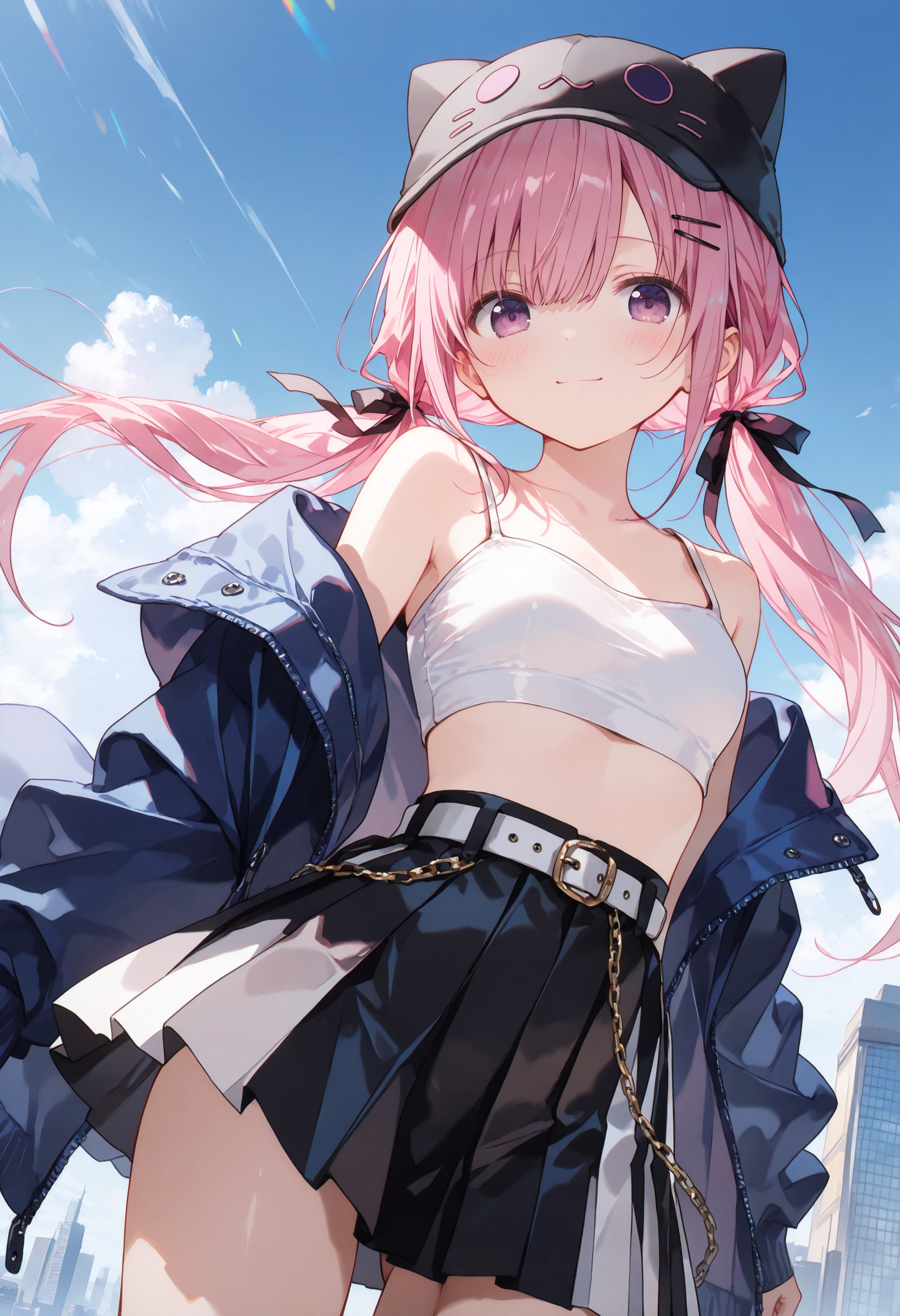 ストリートファッション桃香 | の人気AIイラスト・グラビア