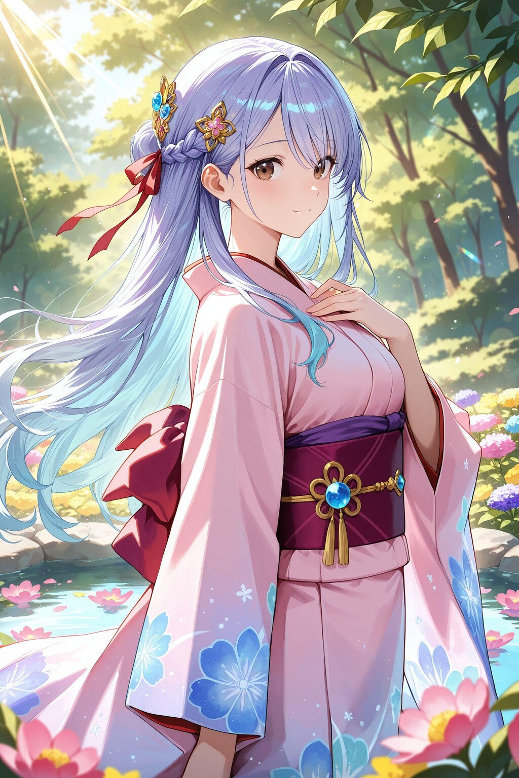 異世界の女神さま（サラスヴァティさん）