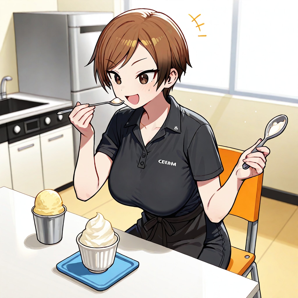アイス食べよ～