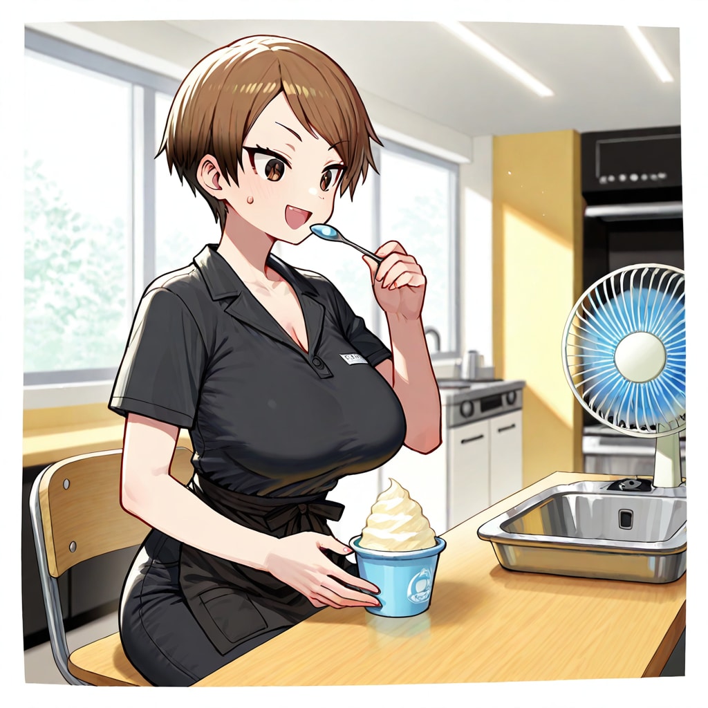 アイス食べよ～