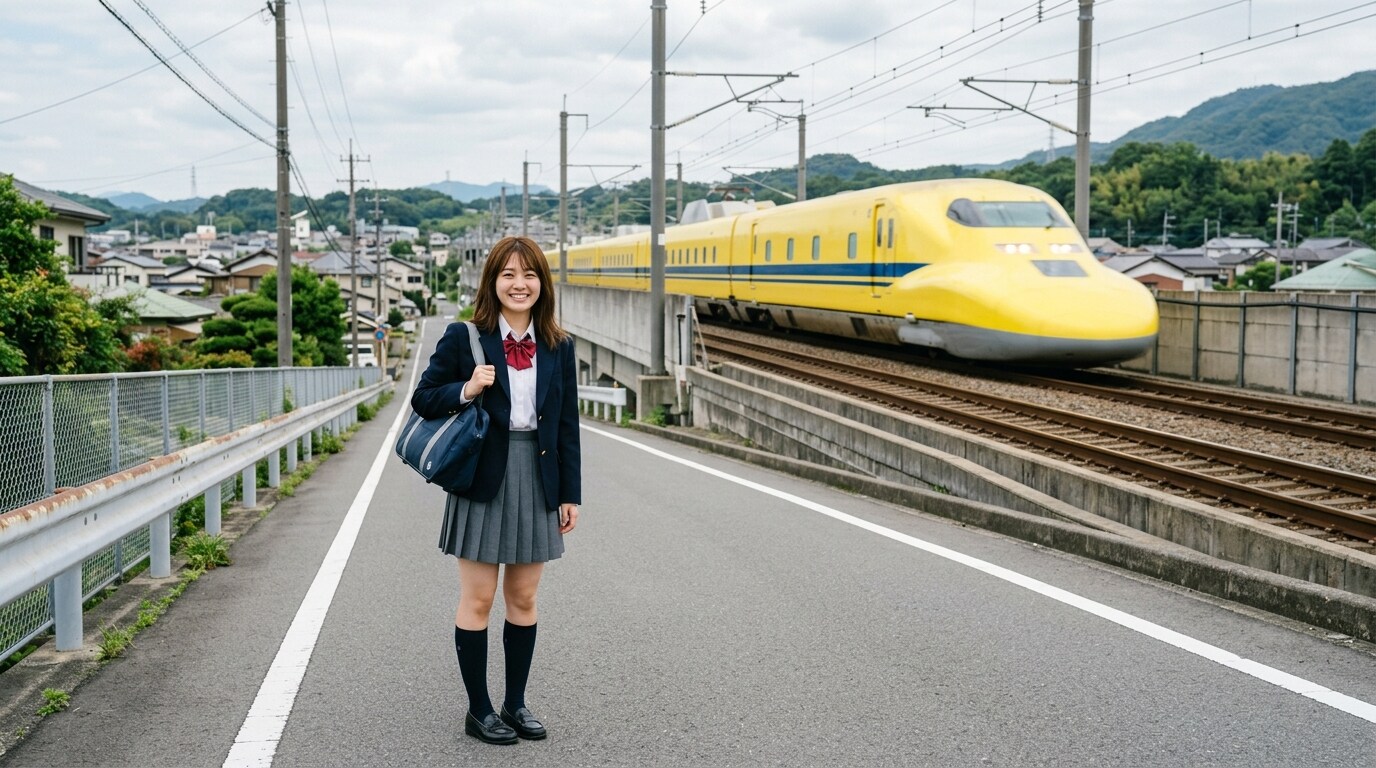 列車は良いけど女は…。
