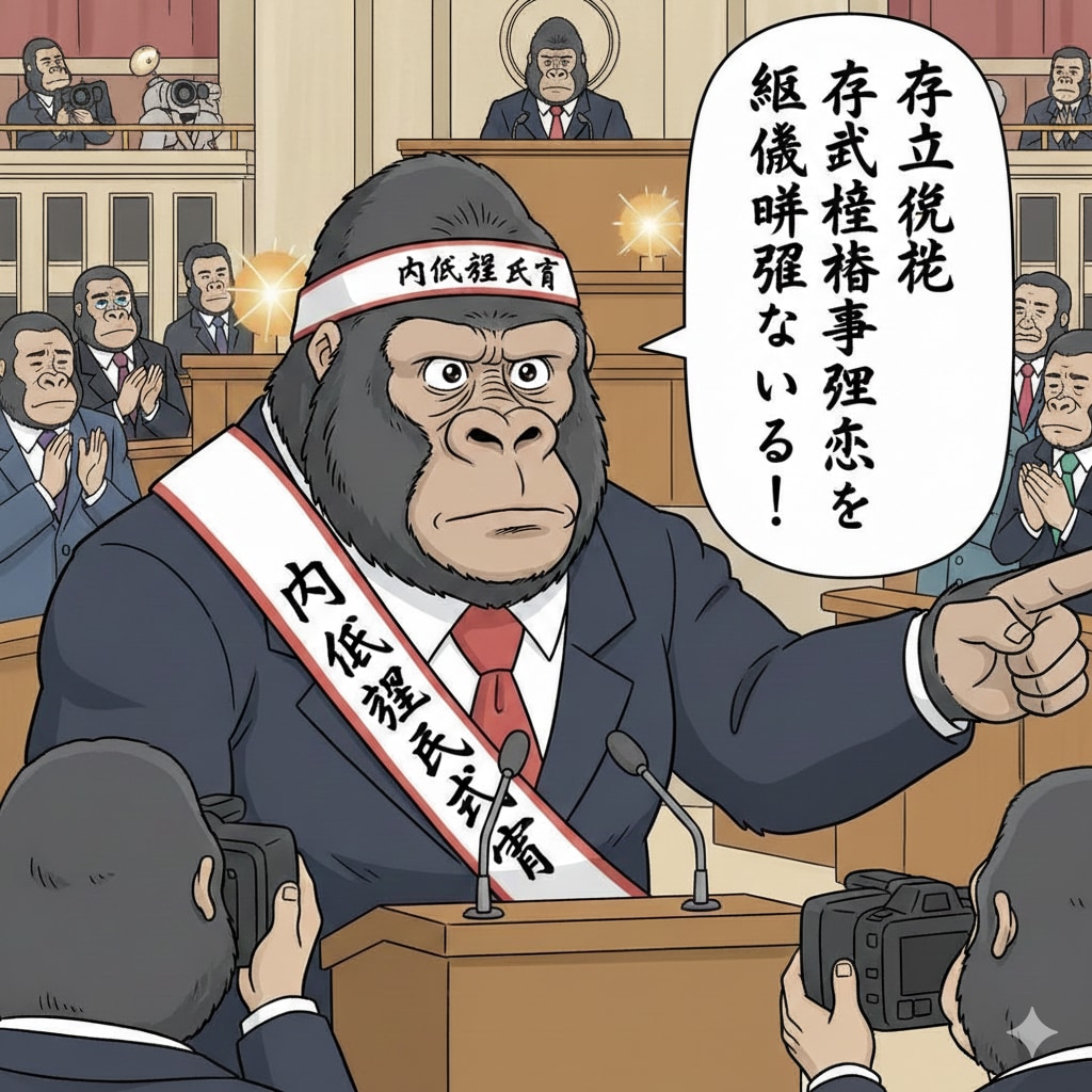 存立危機事態を明確にするセンチメンタルゴリラ