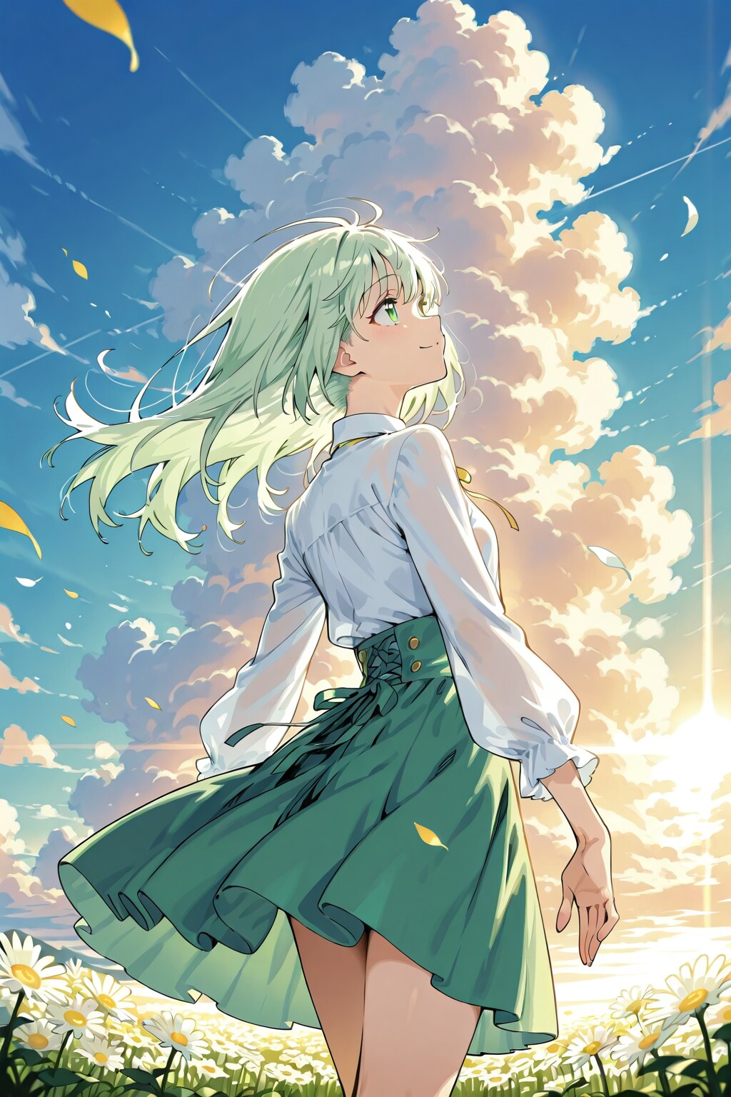 DAISYでデイジー畑のDAISYちゃん