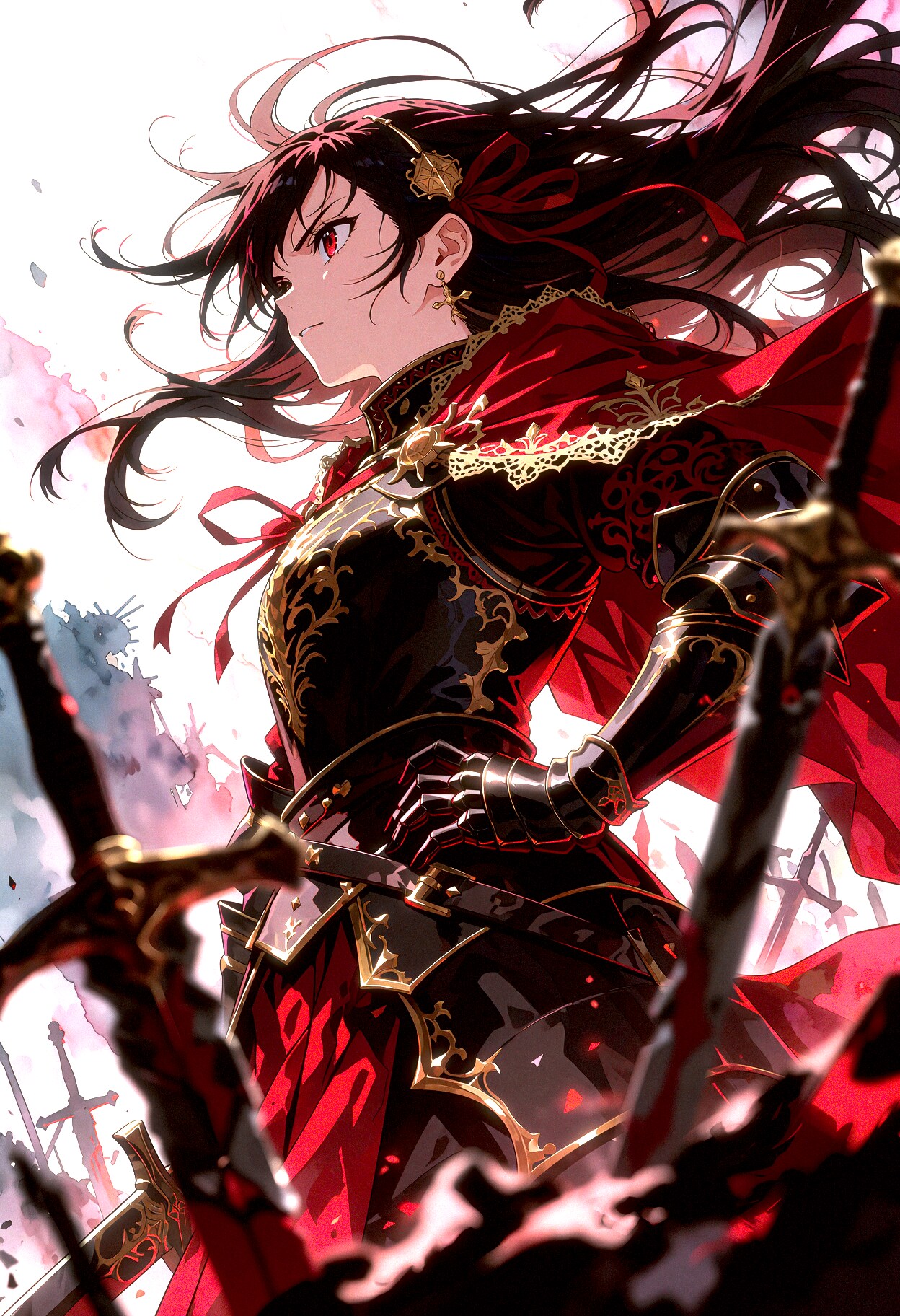 黒の姫騎士 | の人気AIイラスト・グラビア