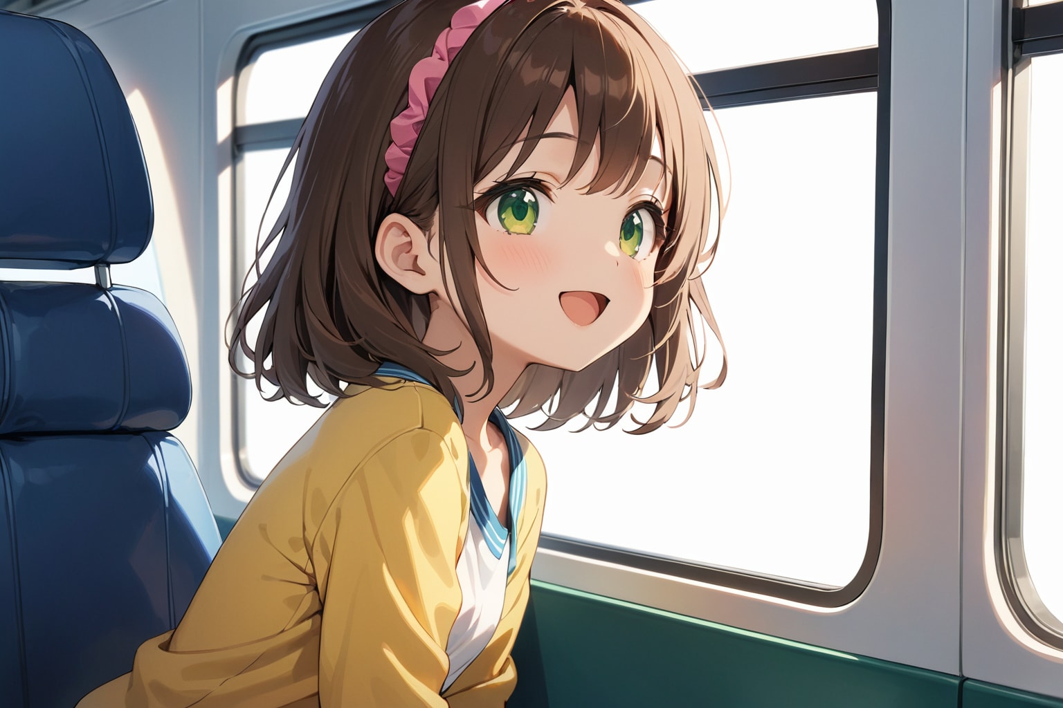 電車旅だよ♪ | の人気AIイラスト・グラビア
