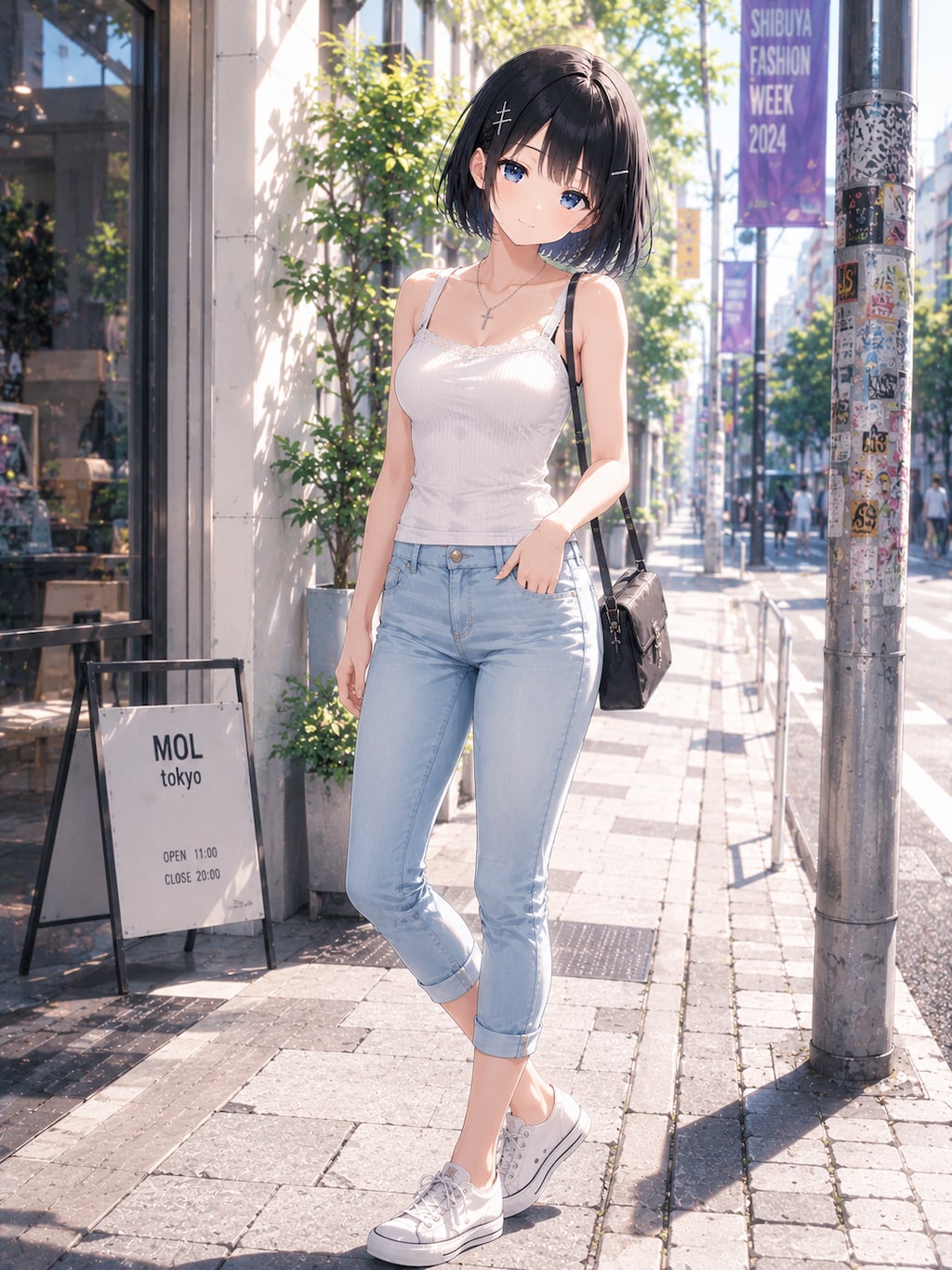ジーンズの楓ちゃん