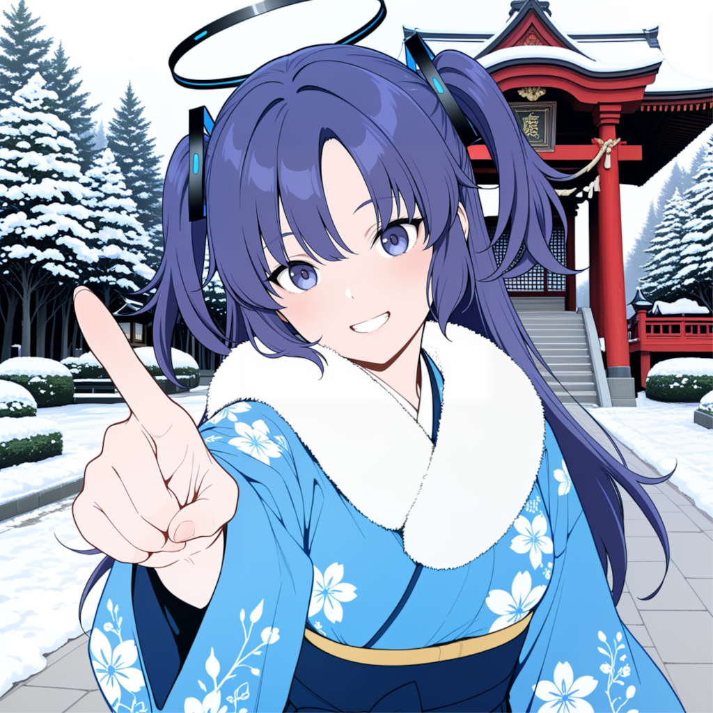 お参りに行くわよ！