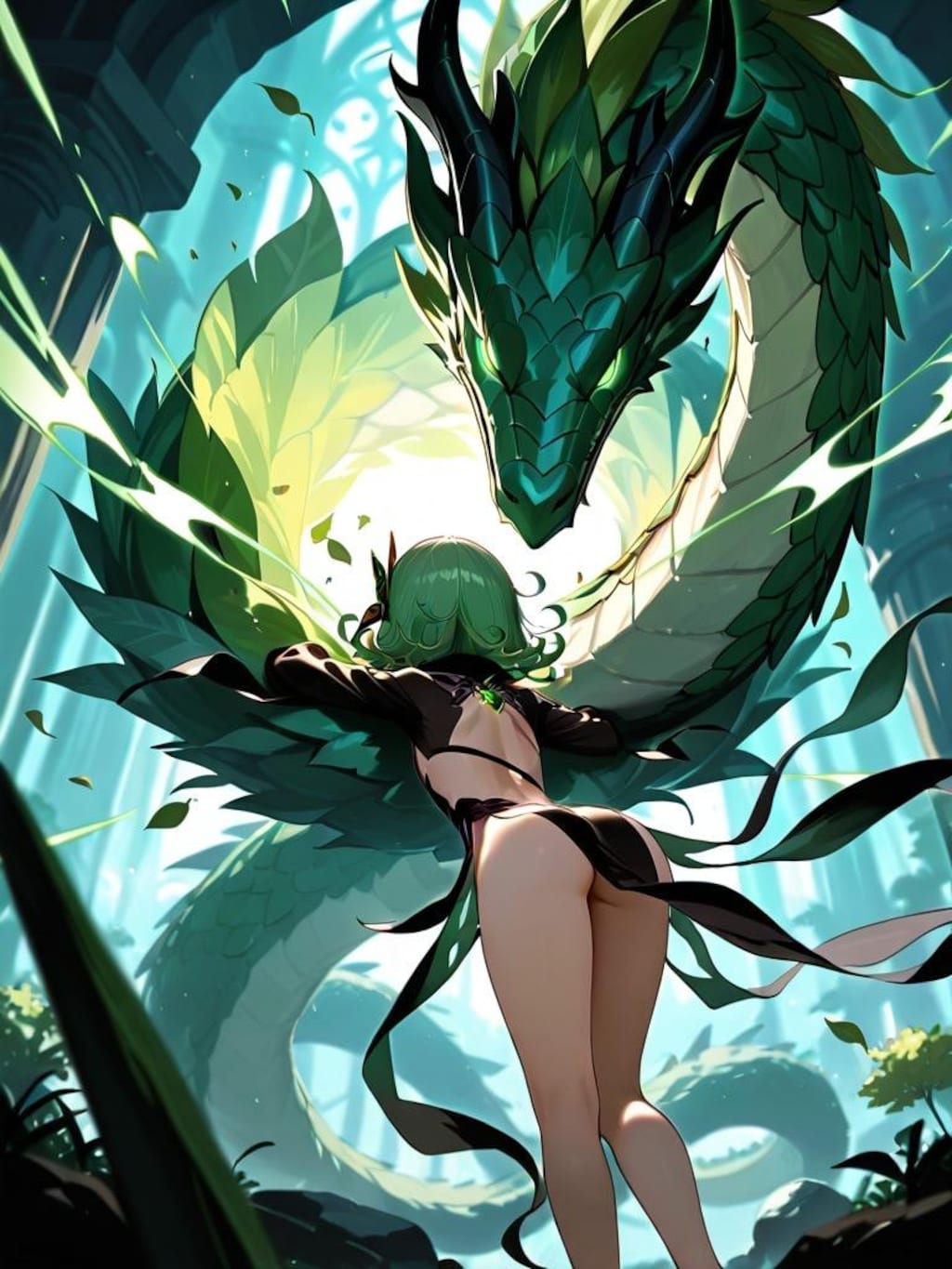 (コラボ)タツマキ×草元素龍(アペプ)
