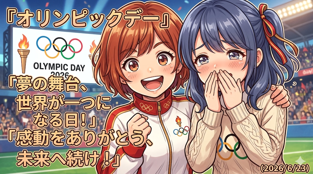 今日は何の日？（20260623固定＋チビ複＋ｲﾍﾞﾝﾄ指定）の生成（ＡI推論不使用）