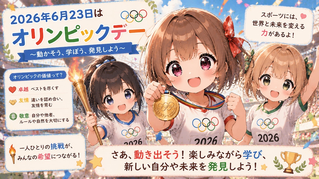 今日は何の日？（20260623固定＋チビ複＋ｲﾍﾞﾝﾄ指定）の生成（ＡI推論不使用）