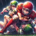 🏈泥まみれの女子アメフト 105 2枚目