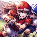 🏈泥まみれの女子アメフト 105 7枚目