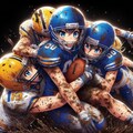 🏈泥まみれの女子アメフト 105 5枚目