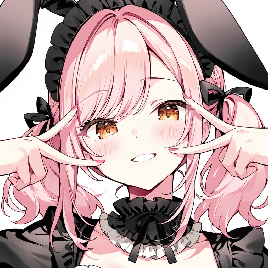 ちょきちょき🐇