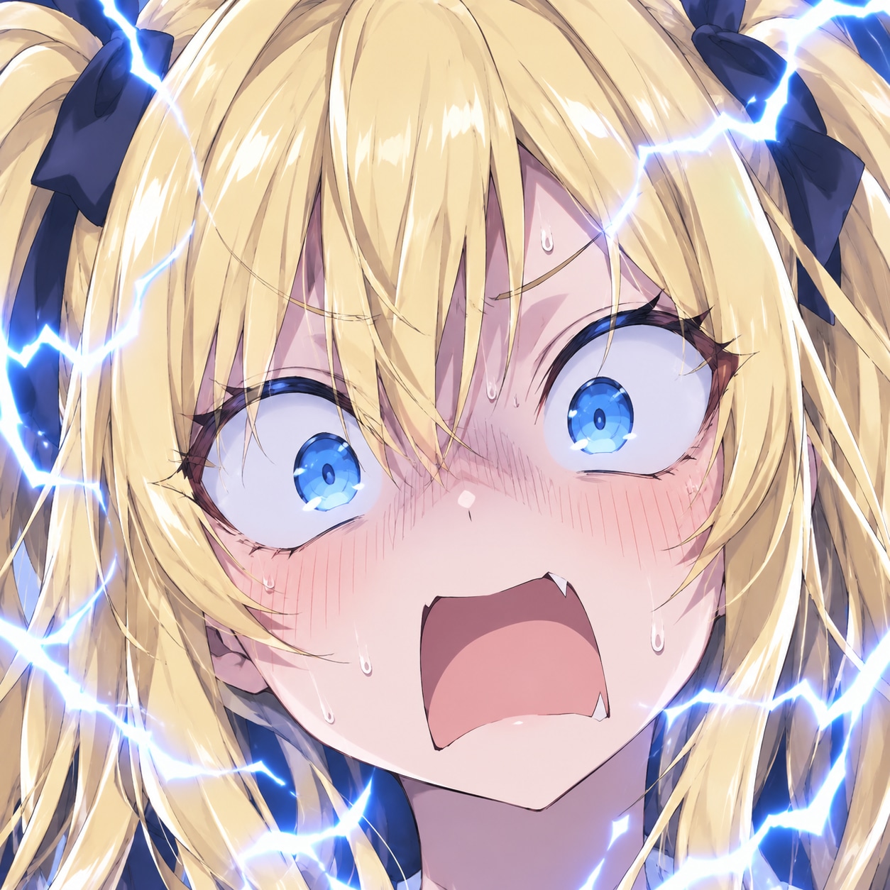 ワカメちゃんに電流走る | の人気AIイラスト・グラビア