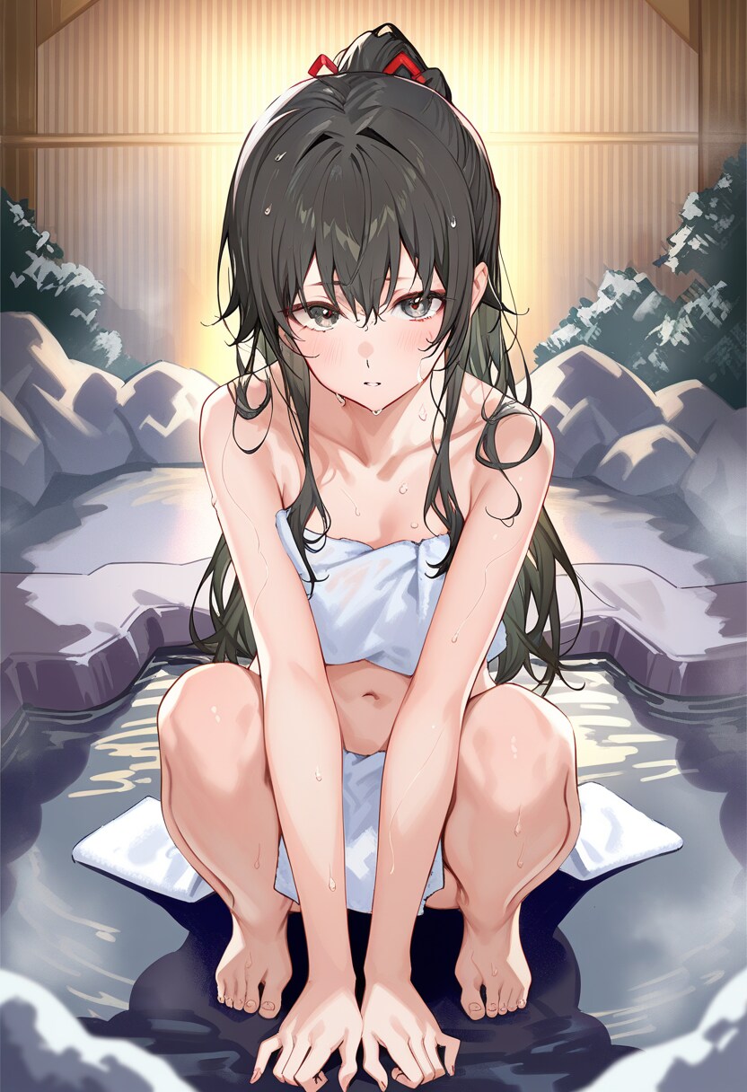 雪ノ下雪乃　温泉
