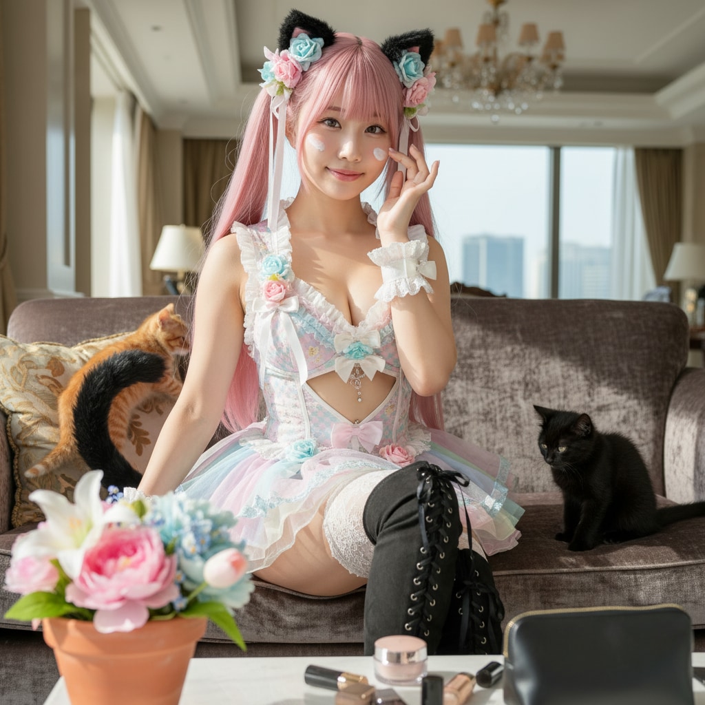 ももツイにゃん