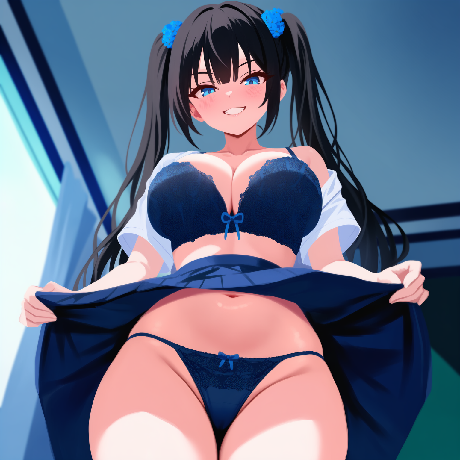 ツインテちゃんのファンサ