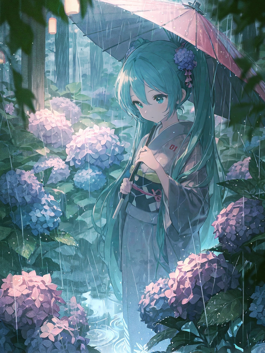 紫陽花たち