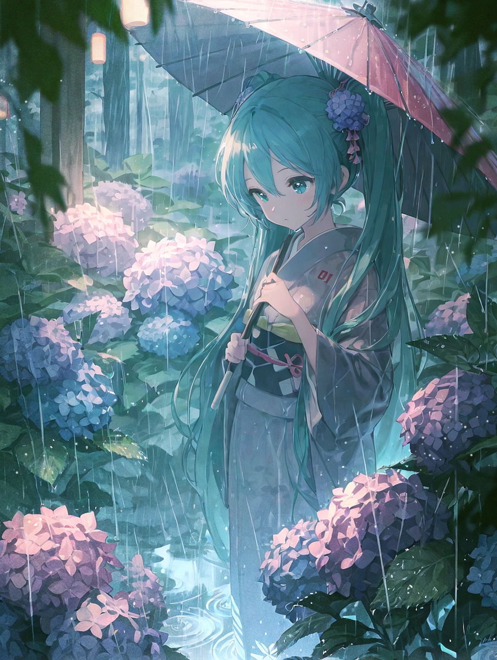 紫陽花たち