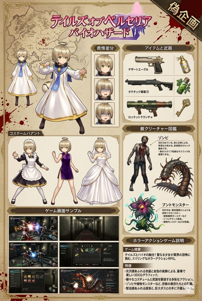 テイルズオブベルセリア　バイオハザード | の人気AIイラスト・グラビア