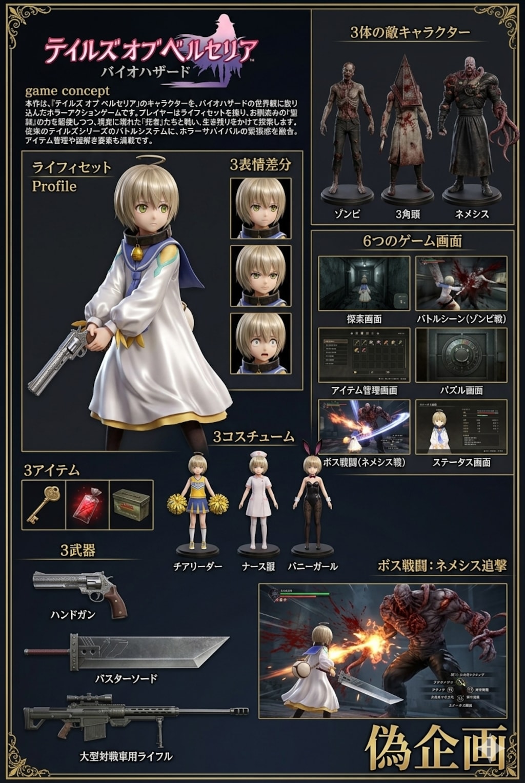 テイルズオブベルセリア　バイオハザード