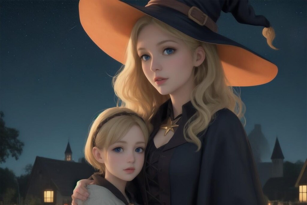 魔女の親子