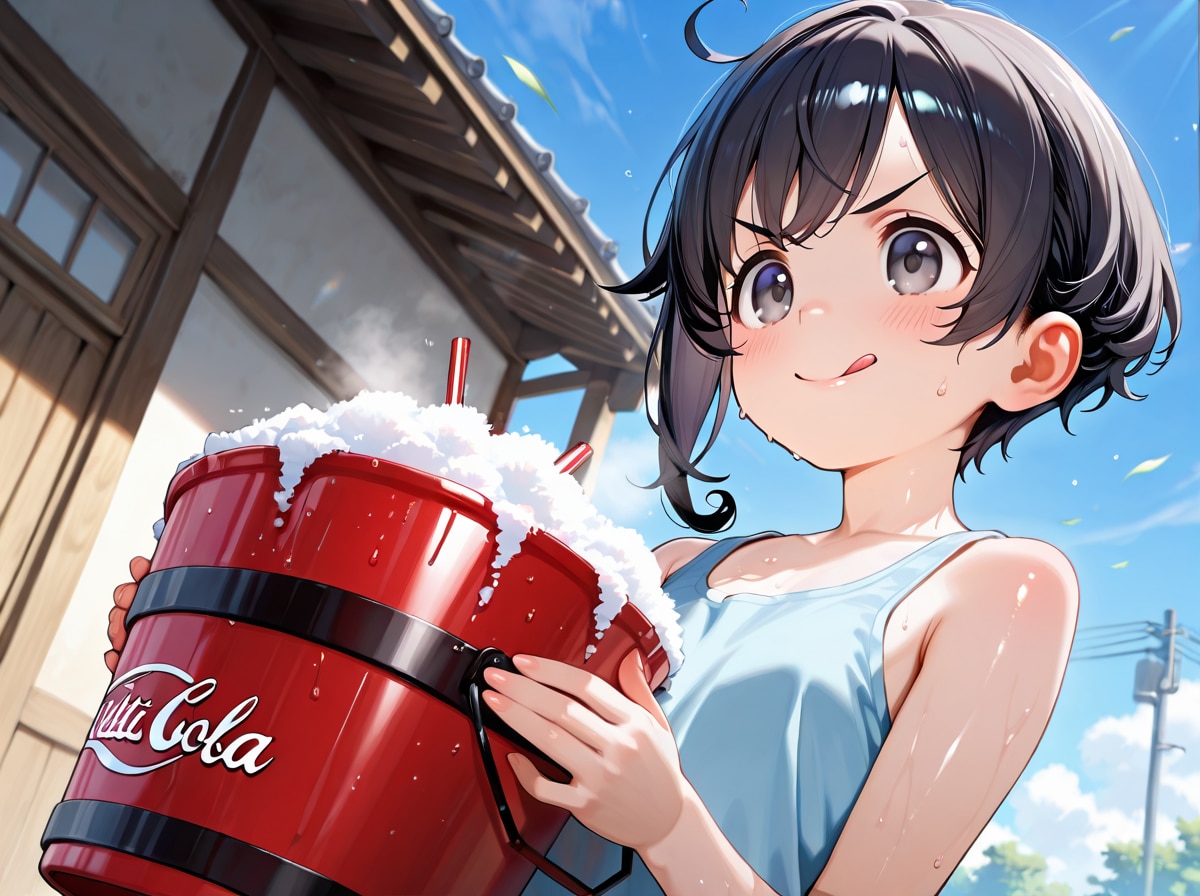 バケツコーラ🥤 | の人気AIイラスト・グラビア