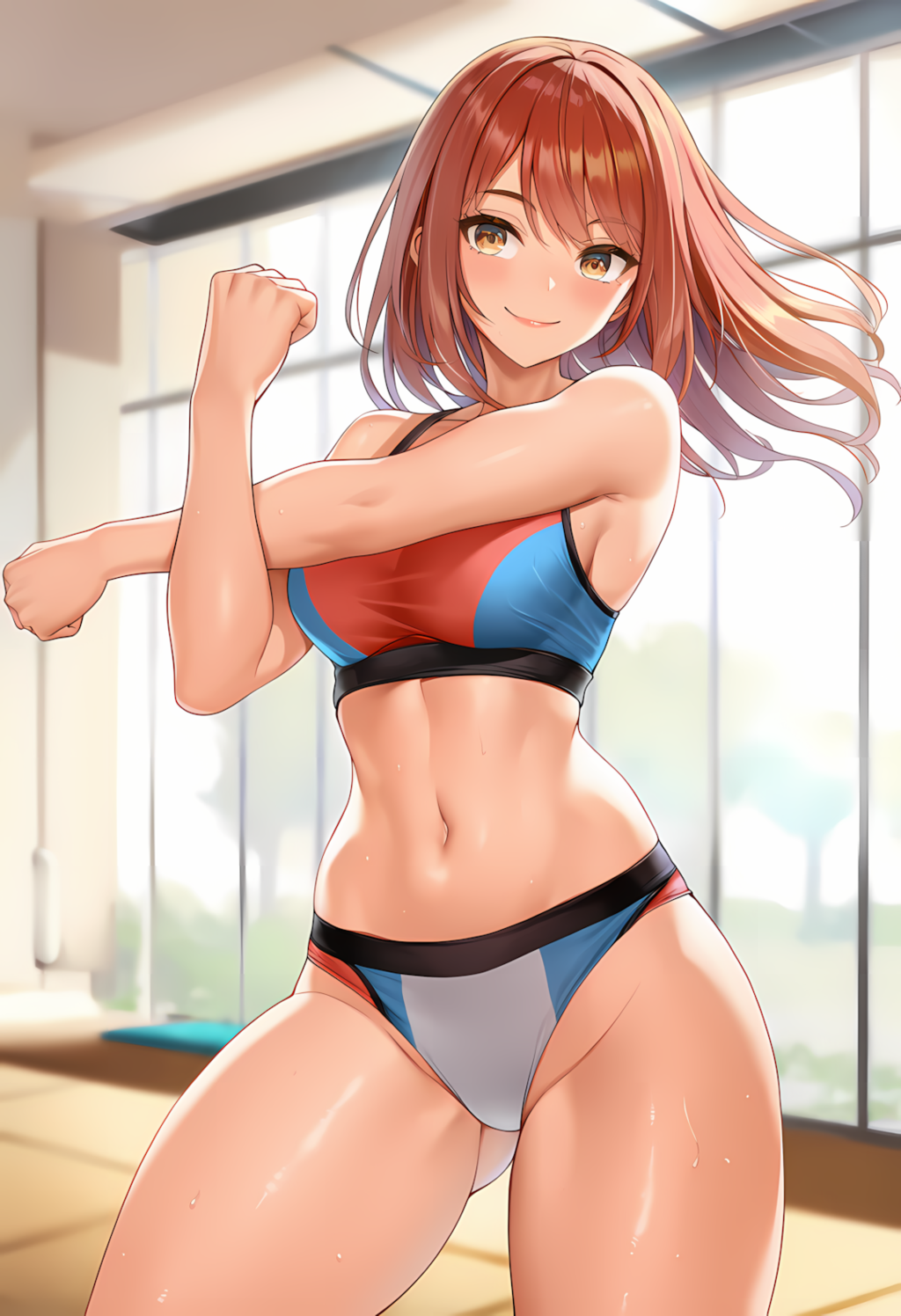 ノノカ＆ミレナのトレーニングチャレンジ💪🏋️‍♀️