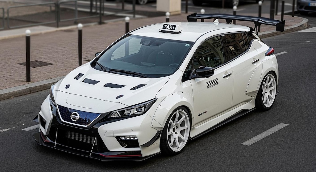 リーフタクシーのドリ車