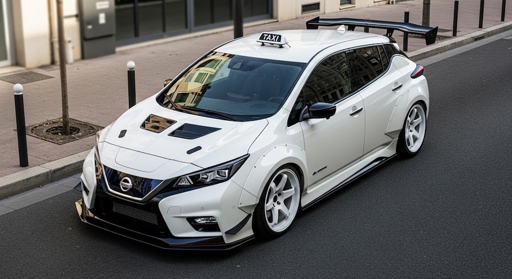 リーフタクシーのドリ車