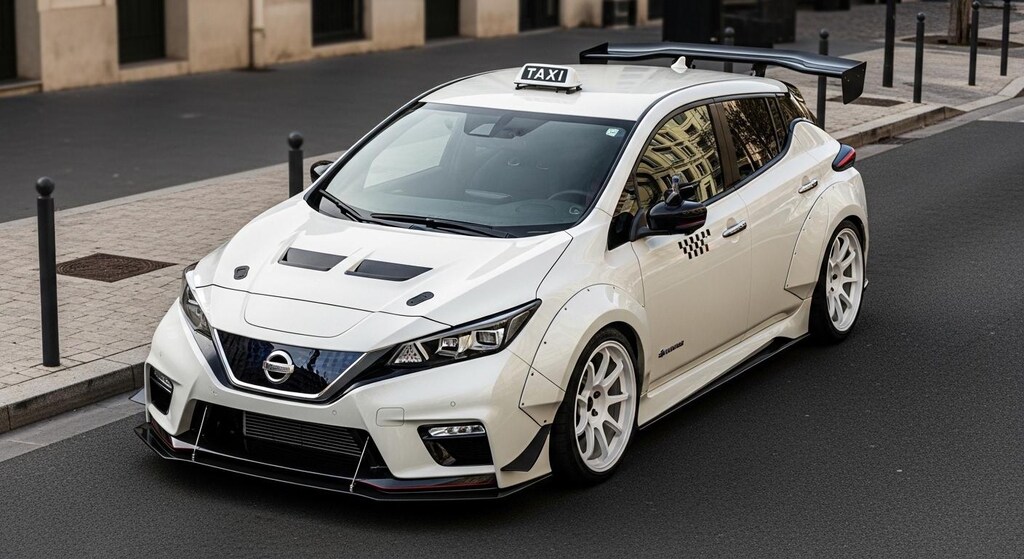 リーフタクシーのドリ車