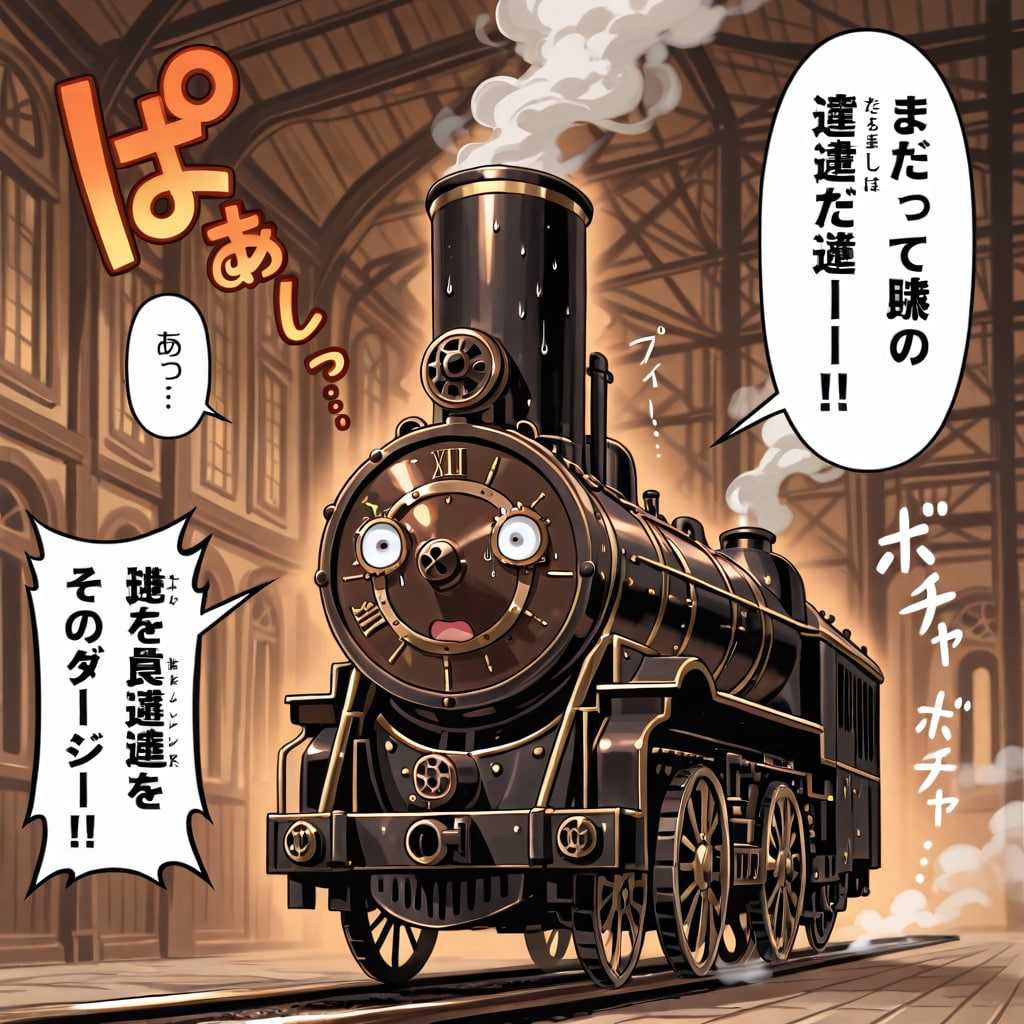 何かが間違ってるスチームパンク