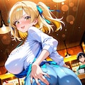 深蓮さんカフェ店員(19) 3枚目