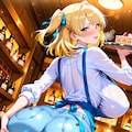 深蓮さんカフェ店員(19) 2枚目
