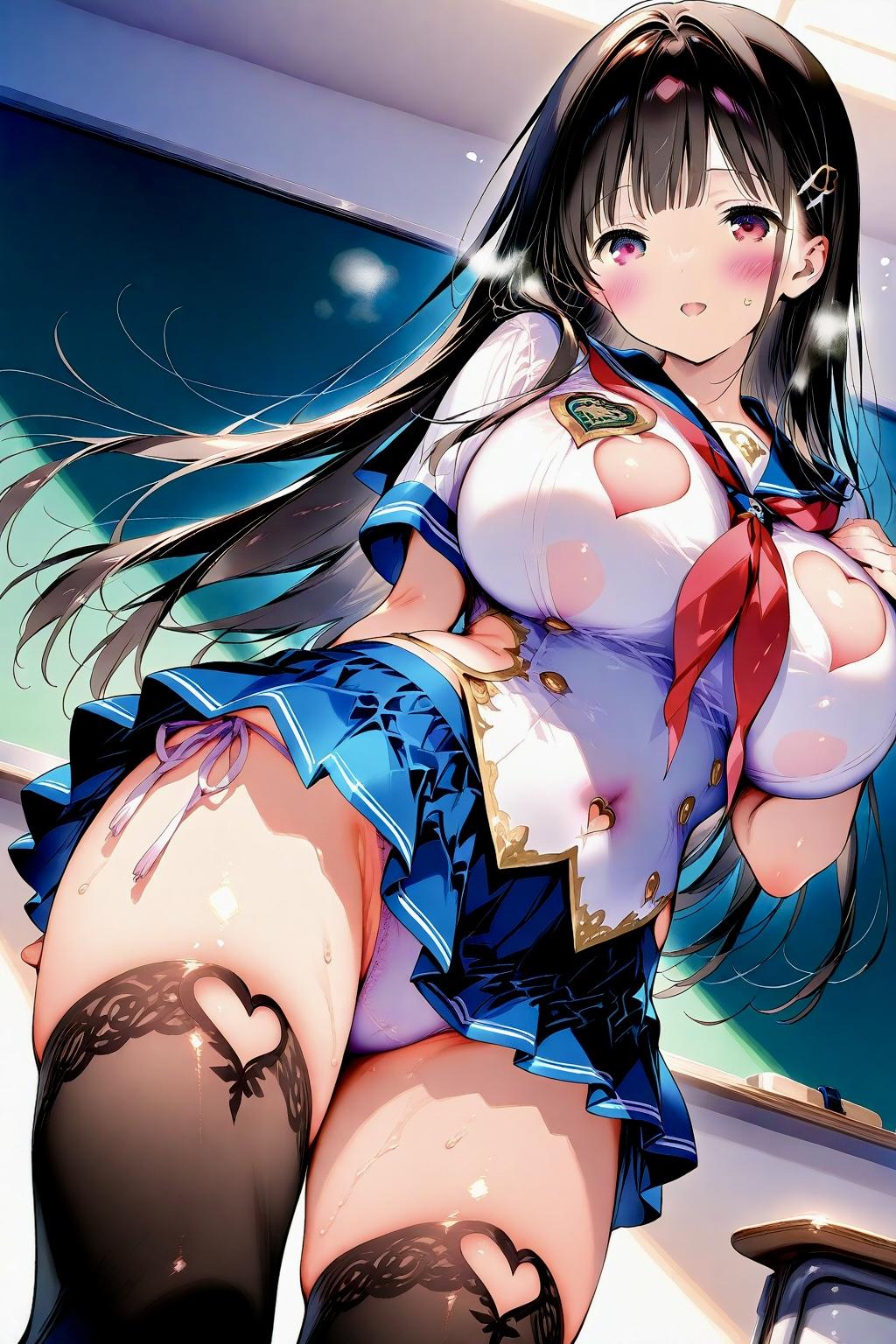 下から撮っちゃダメですよ♡