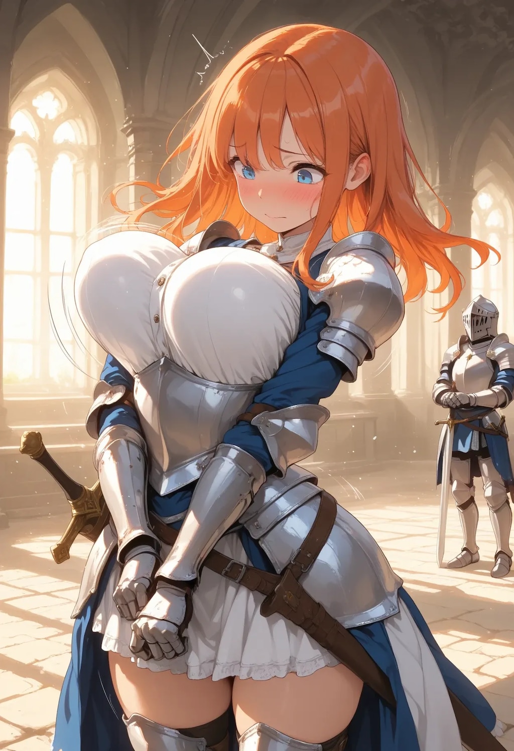 恥ずかしい美少女騎士ちゃん💓