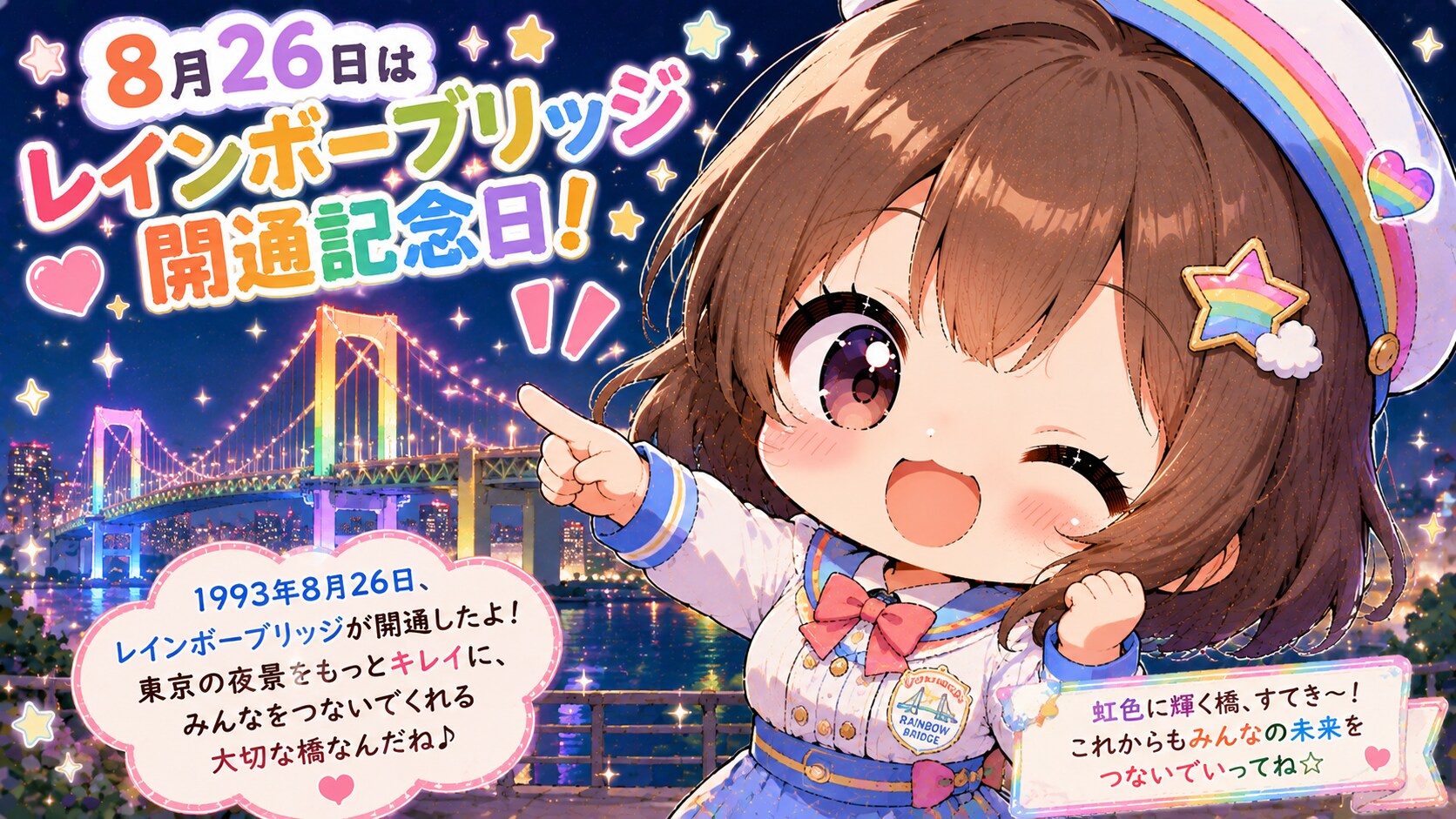 今日は何の日？（20260826固定イベ＋チビお姉単）の生成（ＡI推論不使用） | の人気AIイラスト・グラビア