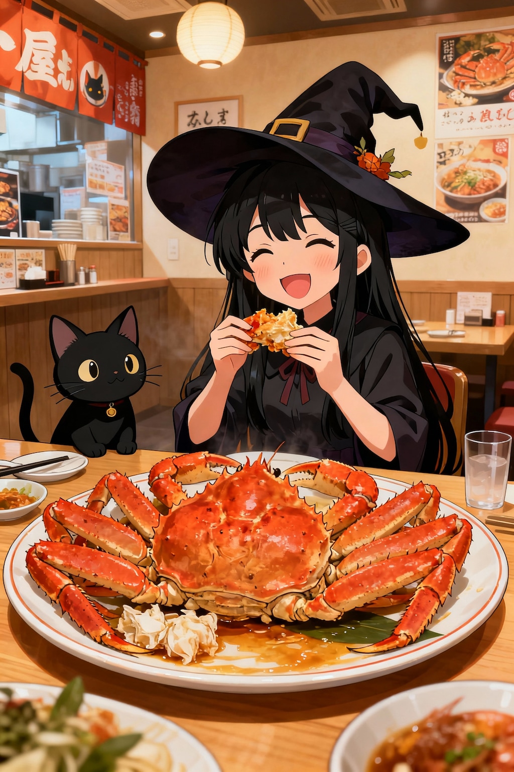 🦀かに美味しいね🐈‍⬛