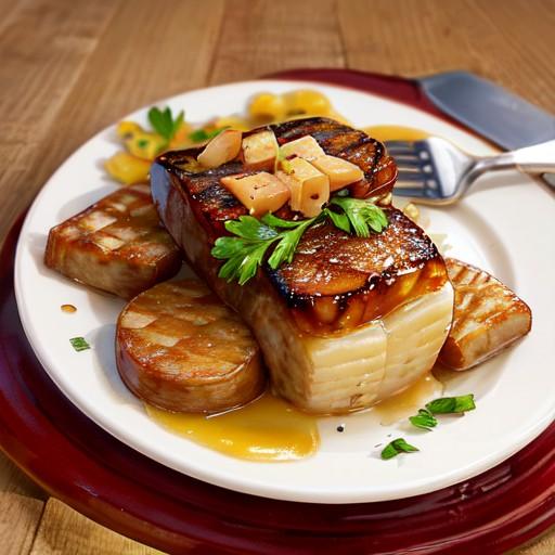 昼飯 フォアグラ三昧