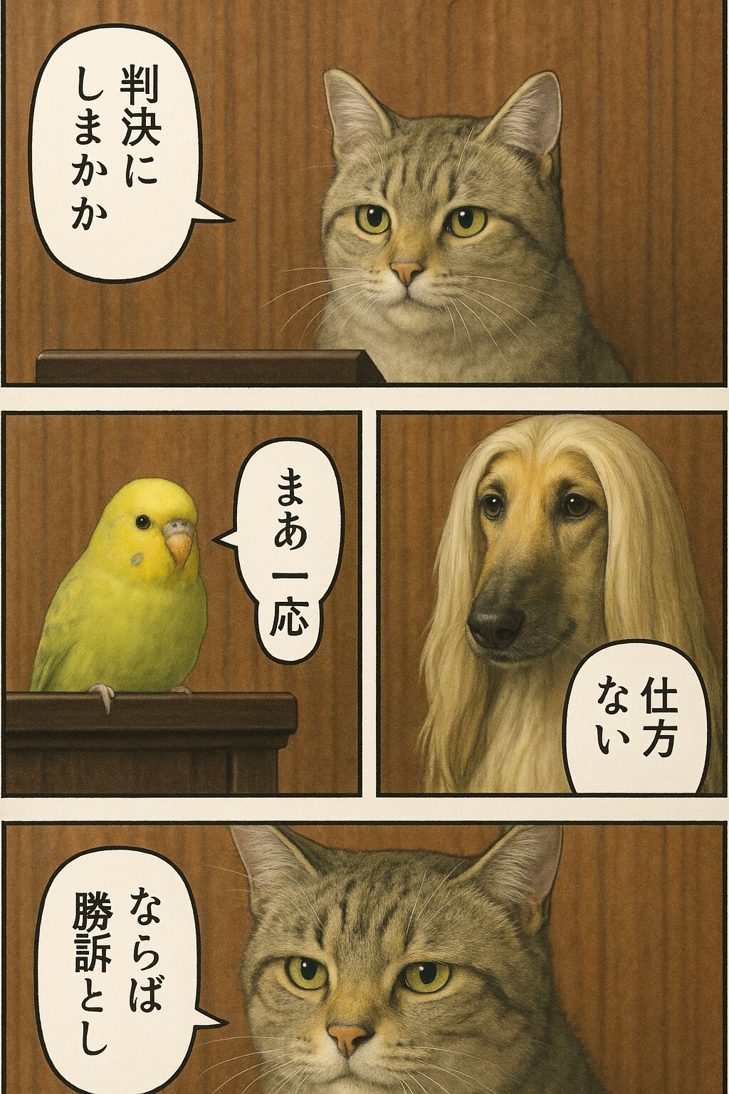 いぬとねこといんこ3