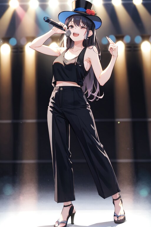 白鳥英美梨の先輩アイドル歌手・黒猫絵馬のワンマンライブ　スタート！