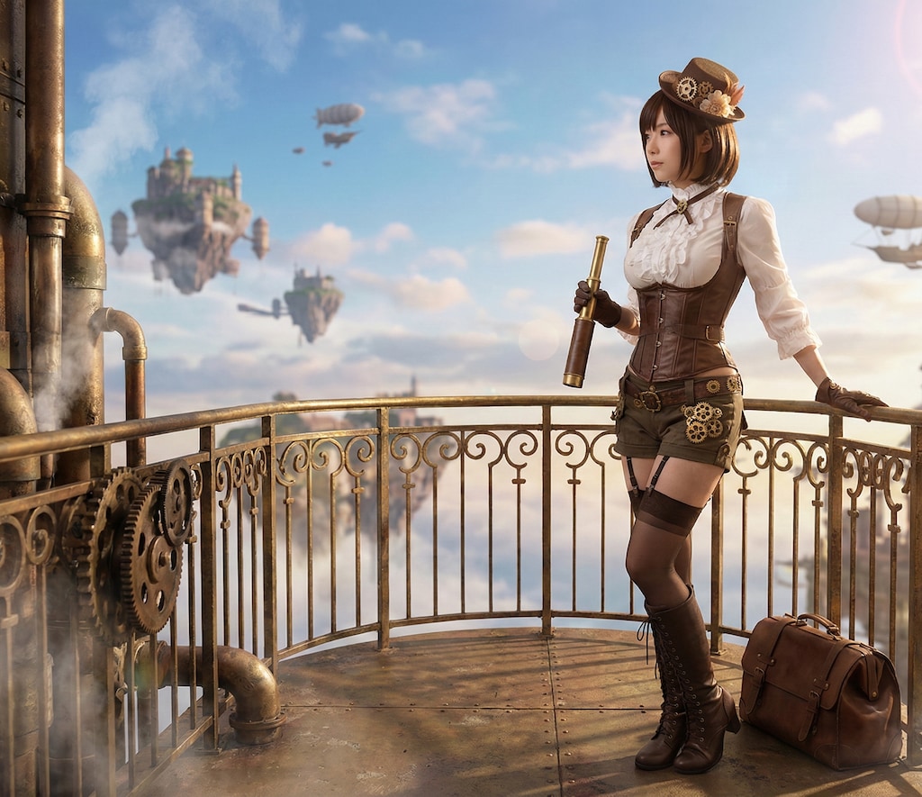 (ほぼ全モデル) スチームパンクファンタジーワールド 1(実写編)