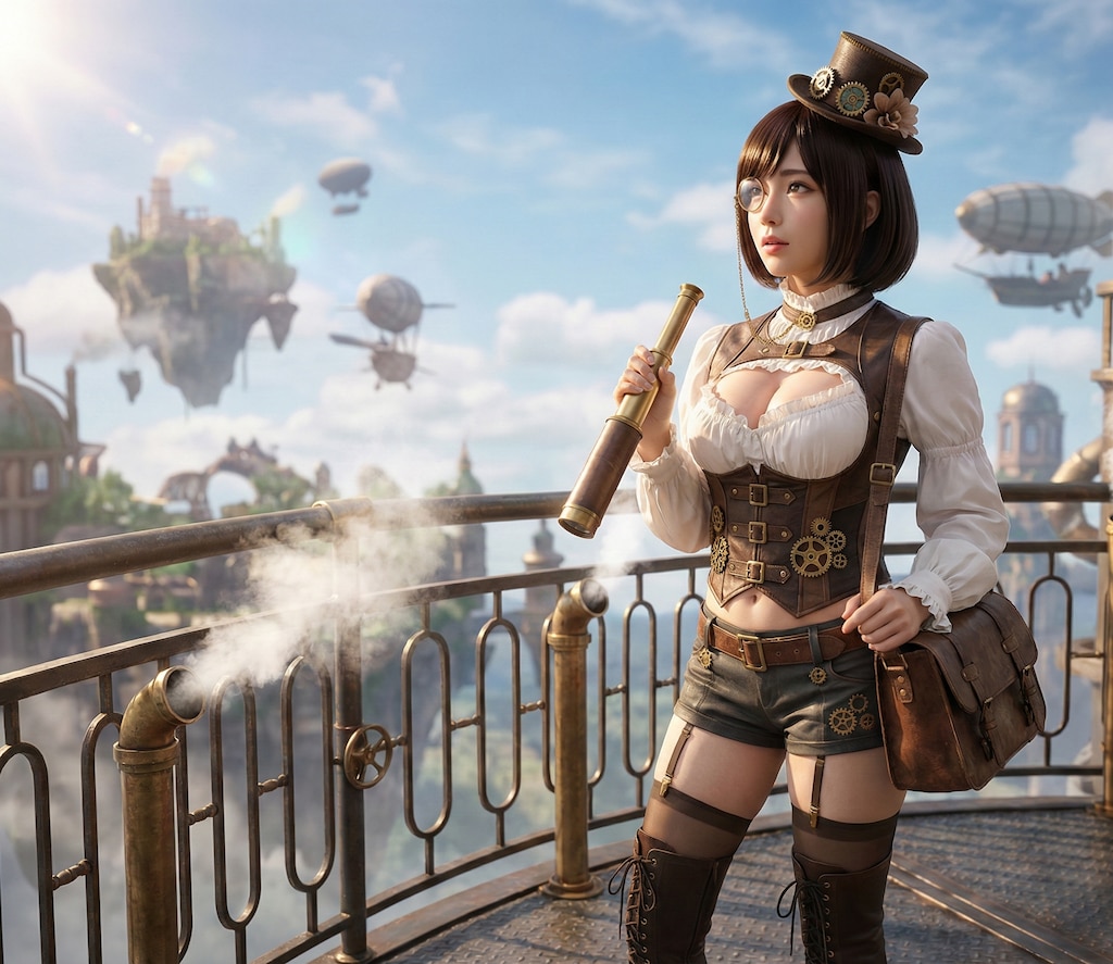 (ほぼ全モデル) スチームパンクファンタジーワールド 1(実写編)