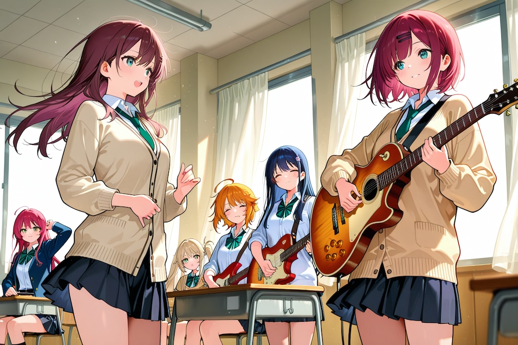 私立聖寧女学院軽音部