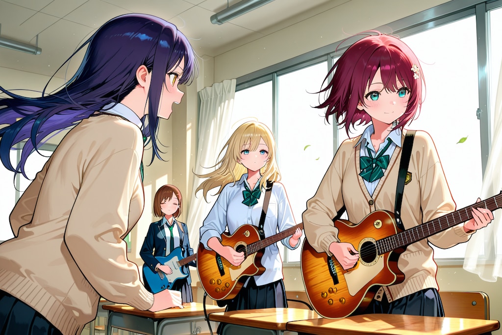 私立聖寧女学院軽音部