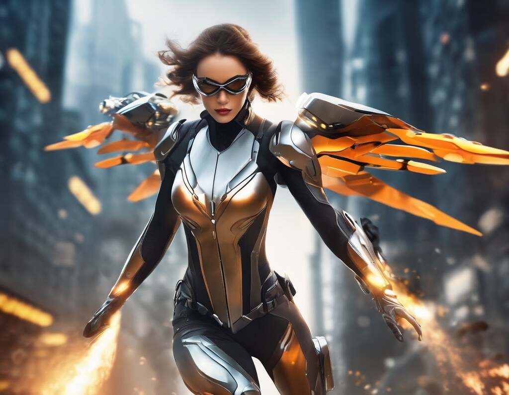 有翼のヒロイン