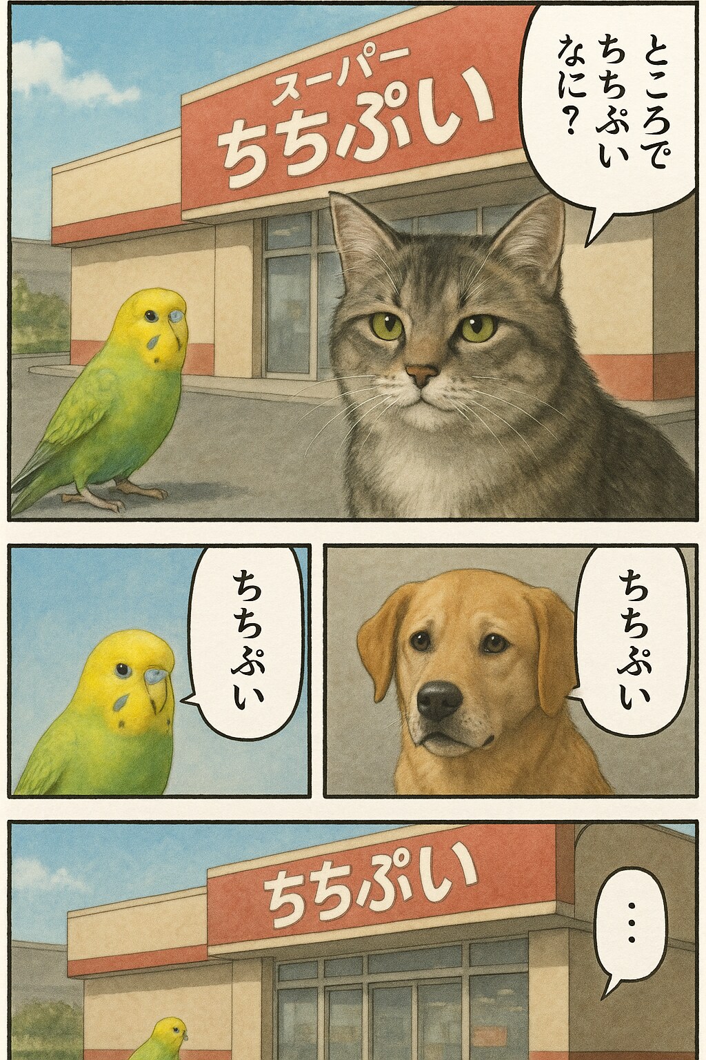 いぬとねこといんこ16
